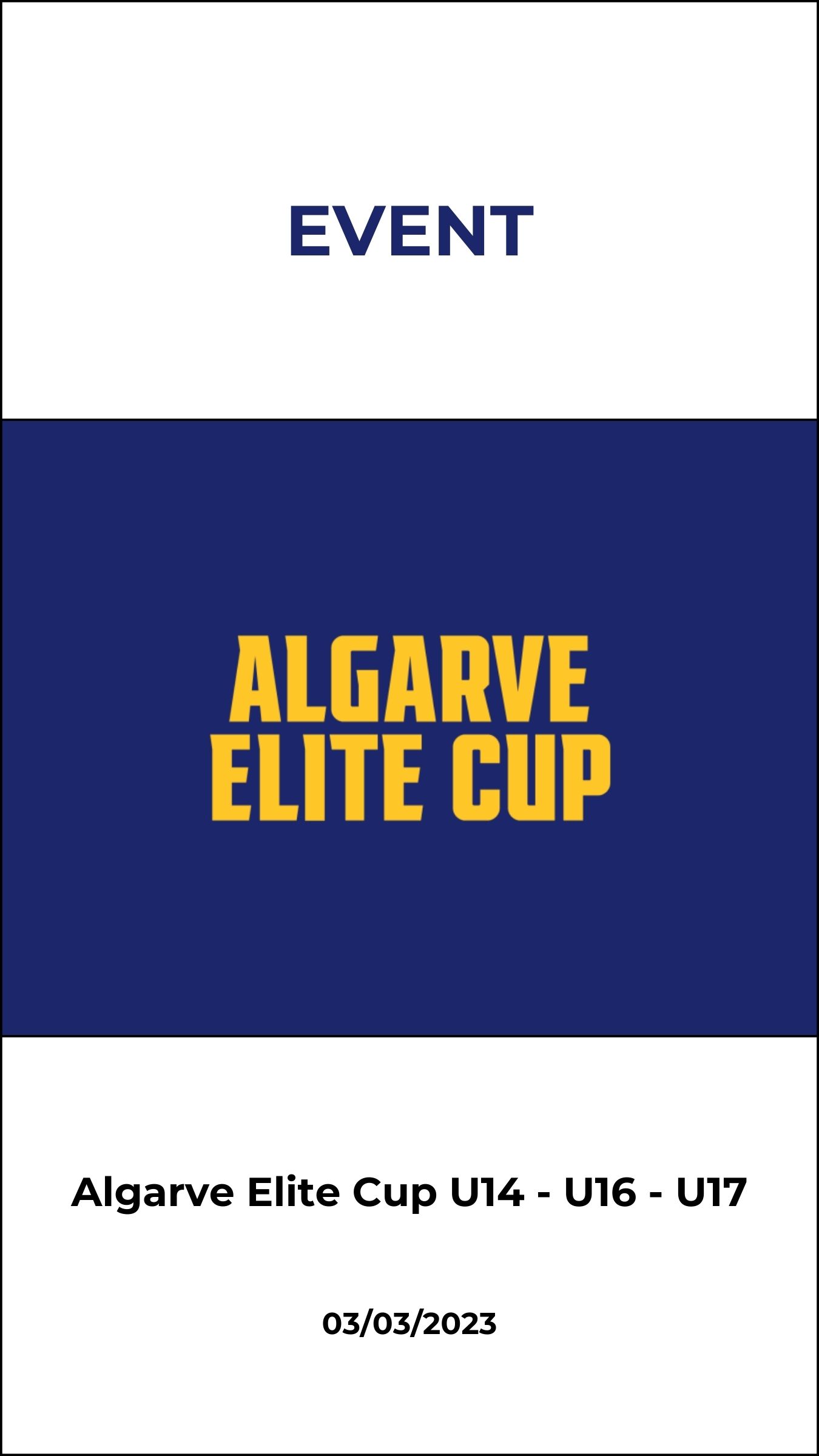 Carvoeiro Branco is a proud partner of the prestigious Algarve Cup, an elite football tournament held biannual in the beautiful Algarve region!