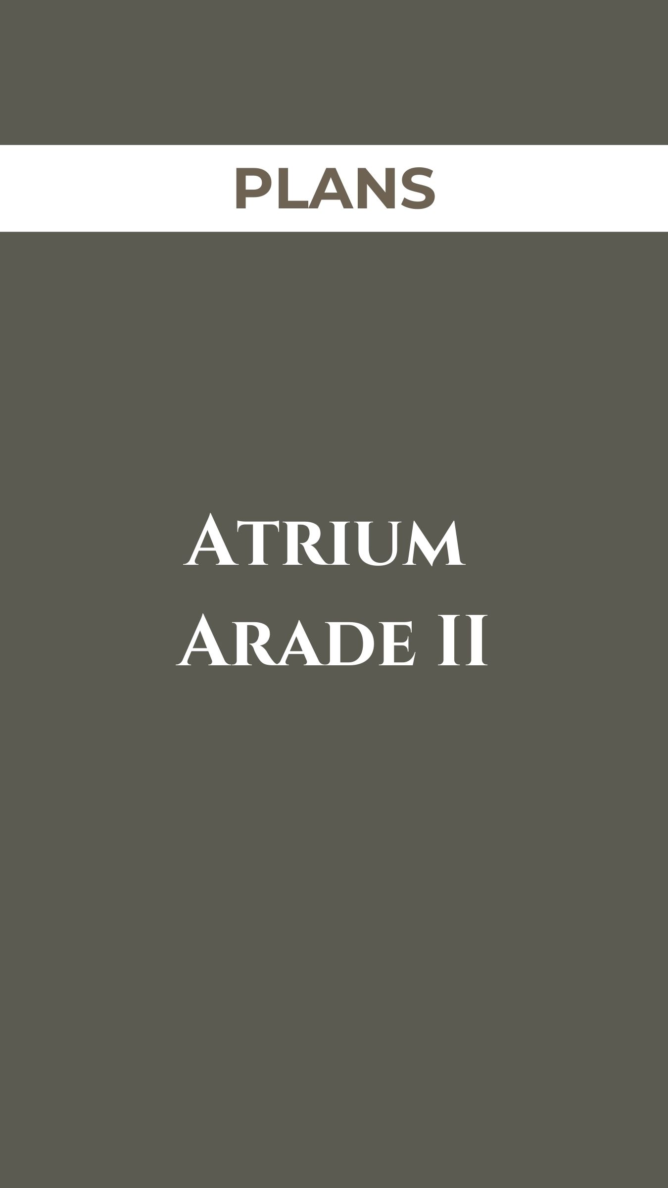 Plans Atrium Arade II