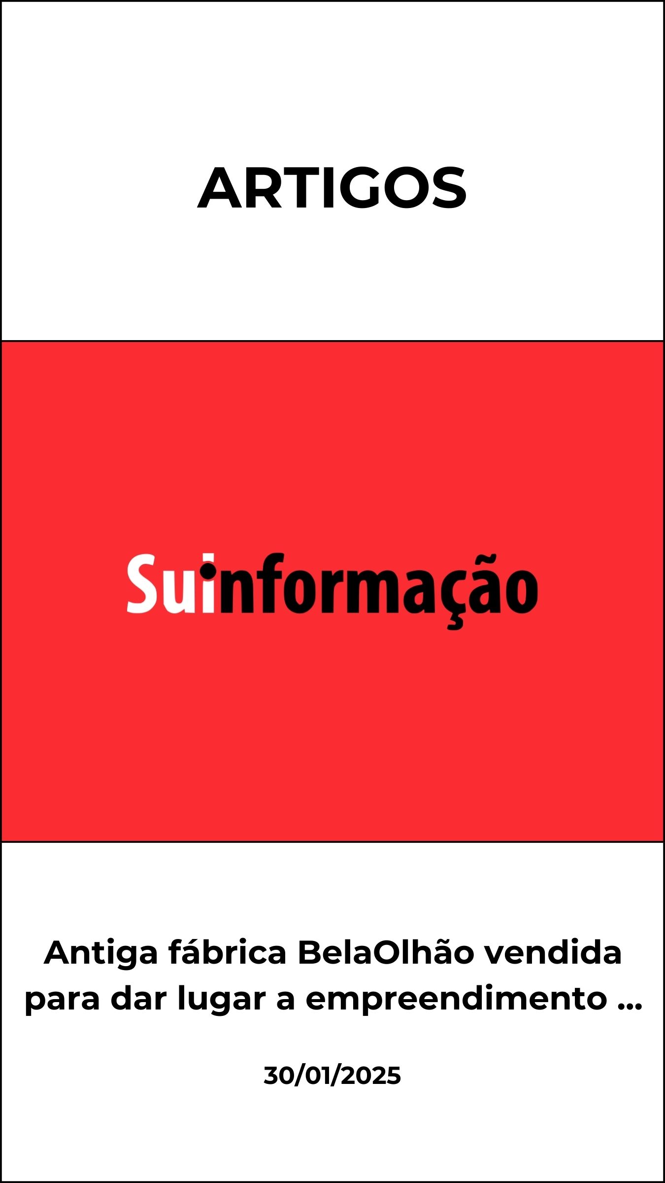 Antiga fábrica BelaOlhão vendida para dar lugar a empreendimento turístico e residencial